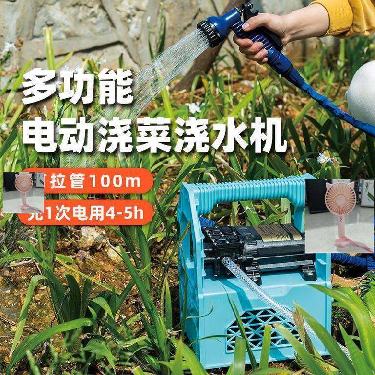 电车抽水泵手动抽水机小型锂电大功率水桶自吸泵高压便携式直流用