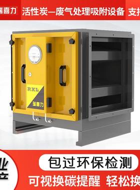 瑞喜力DGRH-CC-4K活性炭废气处理吸附设备工业除味过滤器处理设备