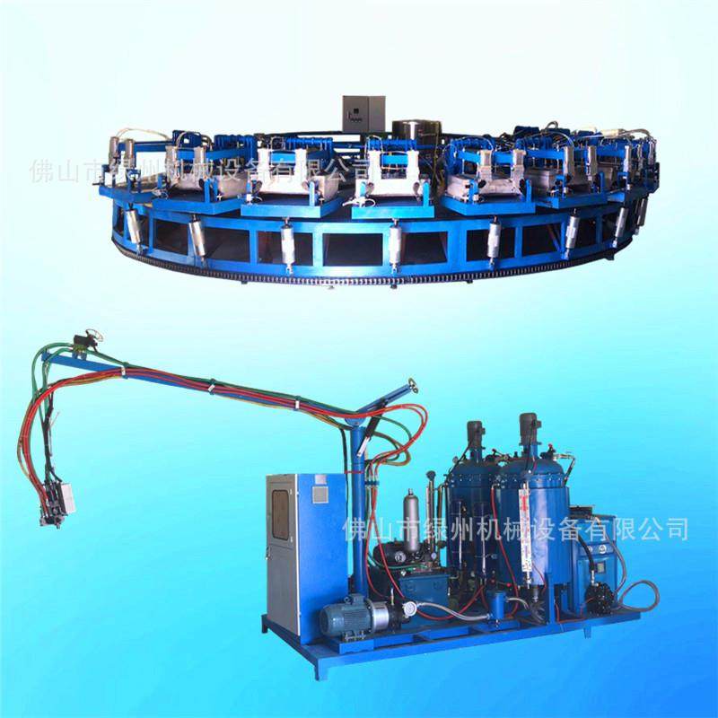 汽车头枕/座椅转盘生产线全自动聚氨酯发泡机械PU枕头灌注机