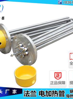 DN50锅炉电热管/法兰加热管380V/太阳能水箱电304加热管