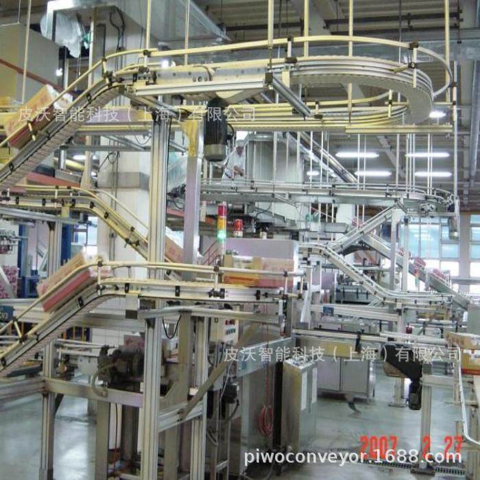 83/103宽顶板链板输送线POM材质纸箱瓶罐爬坡转弯下降环形输送,纺织面料/辅料/配套,纺织机械配件,淘宝优惠券,粉丝福利购,淘宝优惠卷