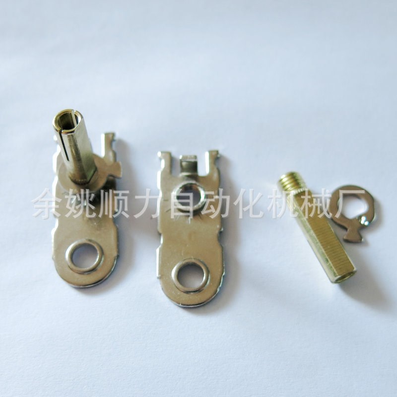 KST可调温控器支架自动装轴压挡圈设备 温控器配件供应