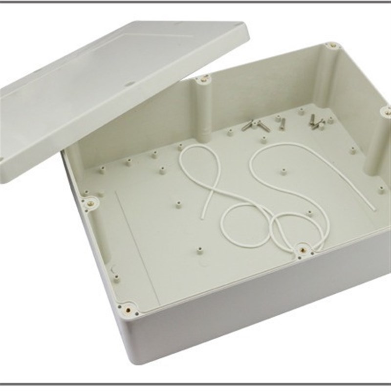 IP66创仕F6高盖 ABS塑料防水盒 治具塑胶盒/仪表电子壳体安防外壳