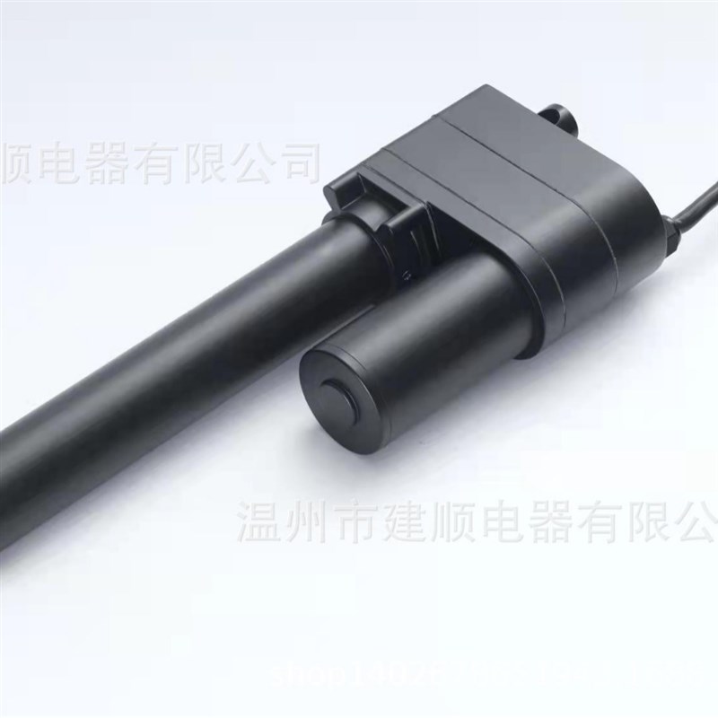 7000n推力电动推杆线性执行器工业推杆金属齿轮行程150mm