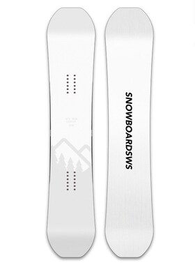 WS单板滑雪板  平花板 刻滑单板雪板 成人 男 女 单板滑雪装备