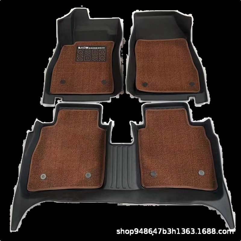 TPE材质汽车脚垫3D防水TPO汽车脚垫双层脚垫专车环保防滑座垫