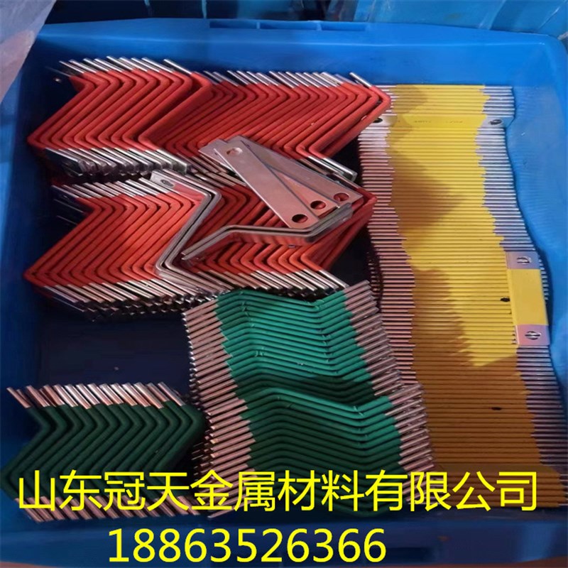 厂家供应铜排T2国标镀锡紫铜排可加工折弯打孔导电接地配电柜配件