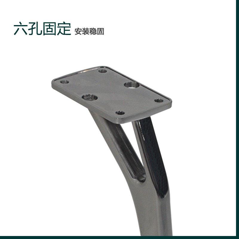 欧式黑钛铝合金视柜茶几脚沙发脚电金色支撑腿小型五金配件厂