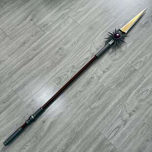 铸剑谷 博德之门3影心圣武士塞伦涅暗夜之矛全金属cos武器道具