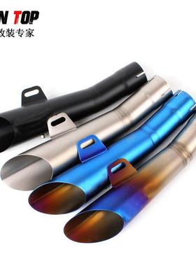 跑车改装YFZ-R6地平线小忍者大地鹰王350不锈钢HP炸街排气管改装