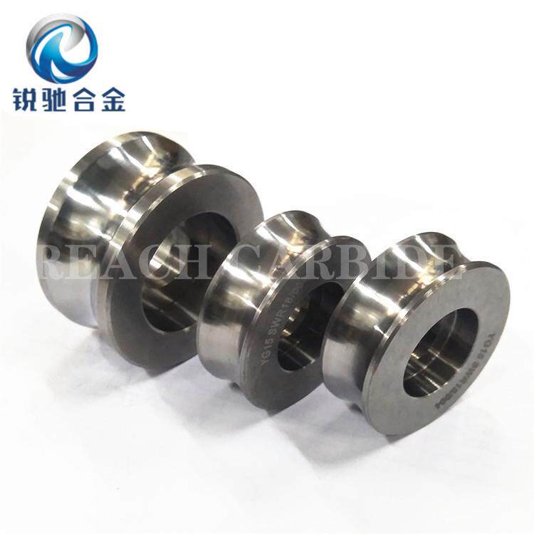 硬质合金导轮合金剥壳轮过线轮轧辊调直轮钢丝导论非标异性制造