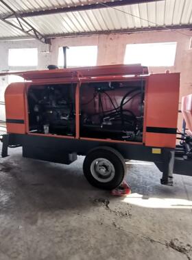 混凝土输送泵柴油 柴油机砼泵HBT80.16.174RSU砼泵 concrete pump
