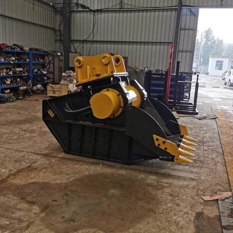 挖机破碎斗 挖掘机粉碎石子机 矿山碎石设备,标准件/零部件/工业耗材,其他液压元件,淘宝优惠券,粉丝福利购,淘宝优惠卷