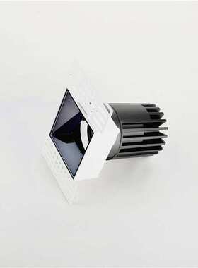 LED射灯套件商照筒射灯外壳厂家无边框15w开孔工程天花投射灯配件