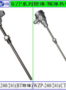 WZP-140 WZP2-141热电阻 防爆热电阻 ExdIIBT4隔爆 无固定装置