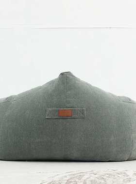 单人懒人沙发户外休闲躺卧豆袋可拆洗卧室名宿日式懒人沙发