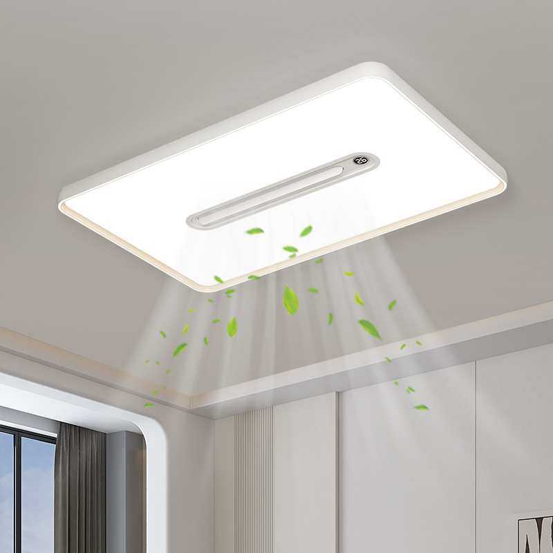 现代简约无叶风扇灯全光谱护眼新款数显负离子吸顶风扇灯中山灯具,3C数码配件,USB灯,淘宝优惠券,粉丝福利购,淘宝优惠卷