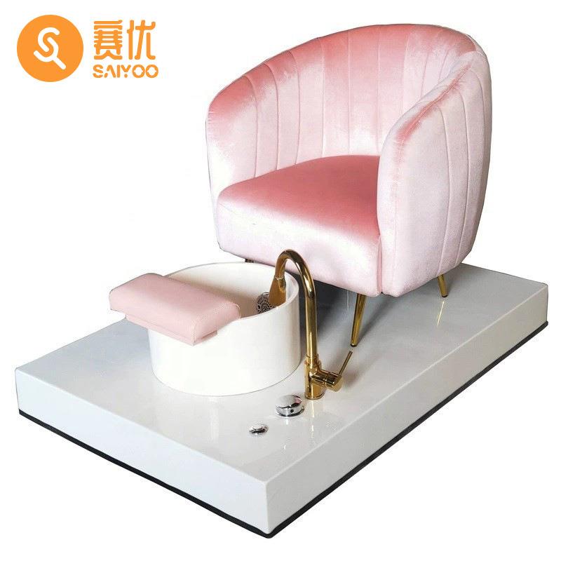足浴美甲椅修甲按摩水疗椅修甲专用沙发泡脚足疗沙发养生保健家具