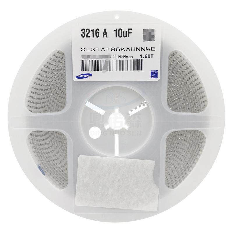 贴片电容120622UF226K6.3V10V16V25V3216±10%X5RK档