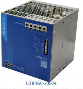 金升阳Mornsun480W导轨式AC/DC电源24V/40ALIHF960-23B24