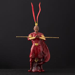 茶宠摆件齐天大圣精品可养孙悟空金箍棒个性茶具配件茶台桌面摆设