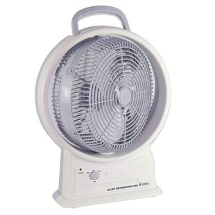 直销SUNCA新佳295A充电风扇家用宿舍应急交直流12寸户外便携