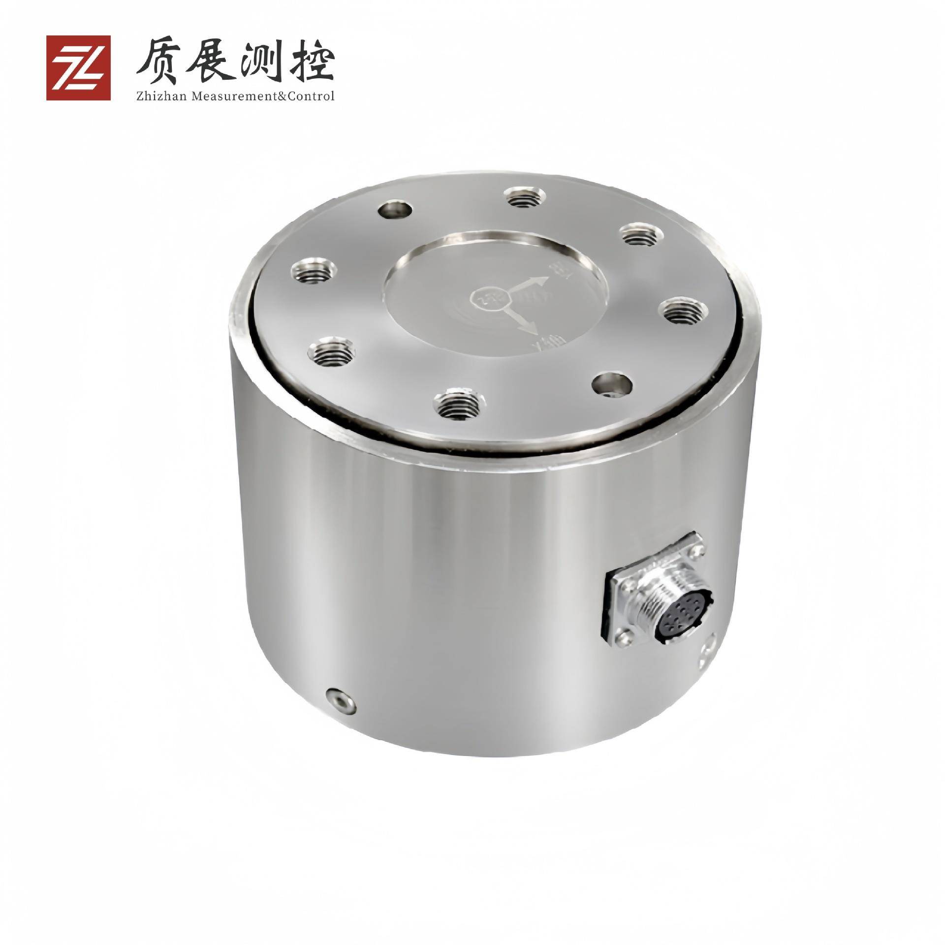 上海质展三维力传感器ZZ510-100A多维力三分量三轴测力传感器