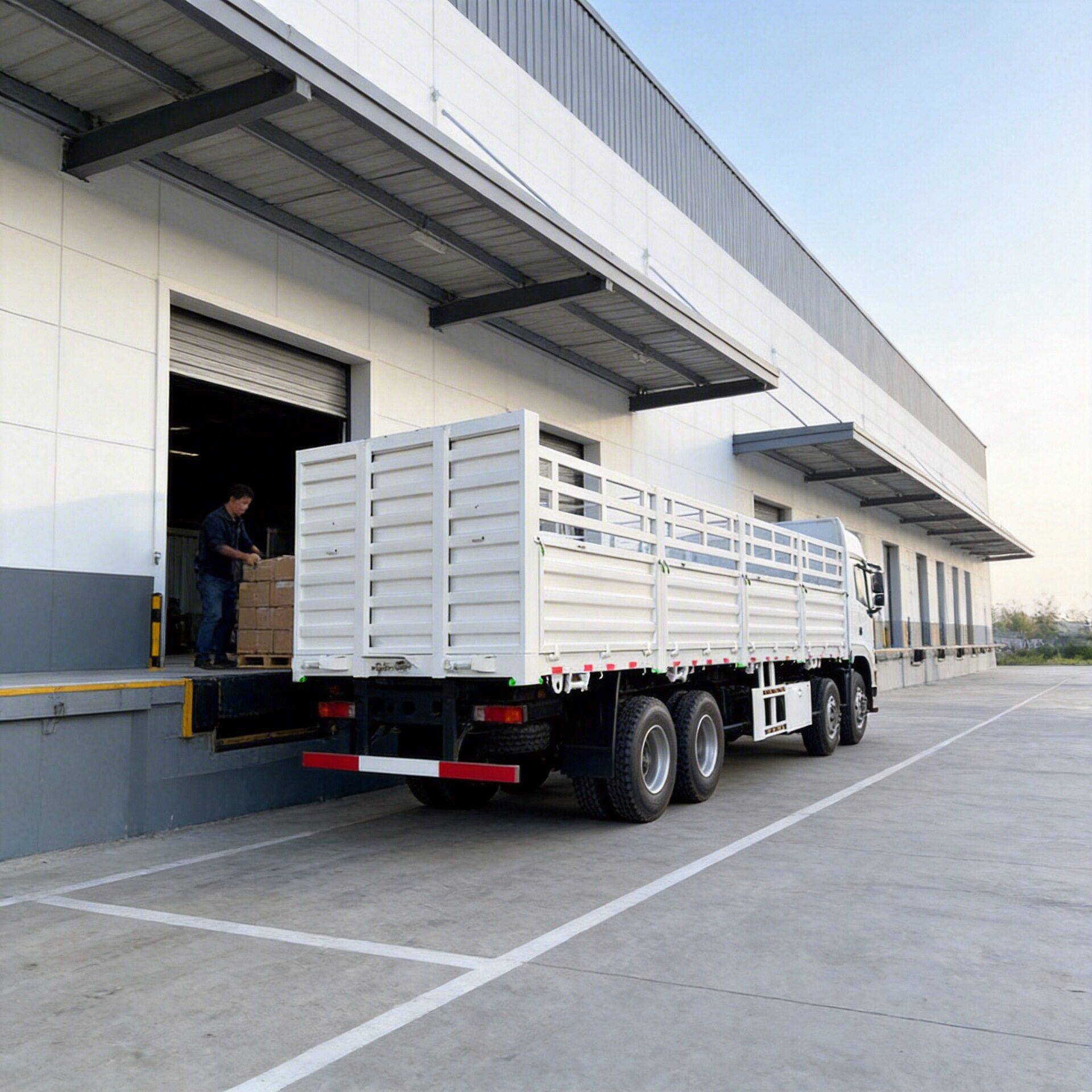 工程轻型花篮半挂车13米栏牛羊运输半挂车低板仓栅式半挂车