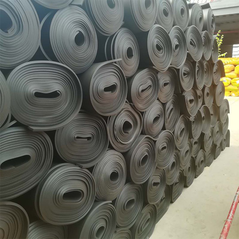 橡塑保温管空调管道隔音防潮橡塑管保温隔热水管套b1级阻燃橡塑管