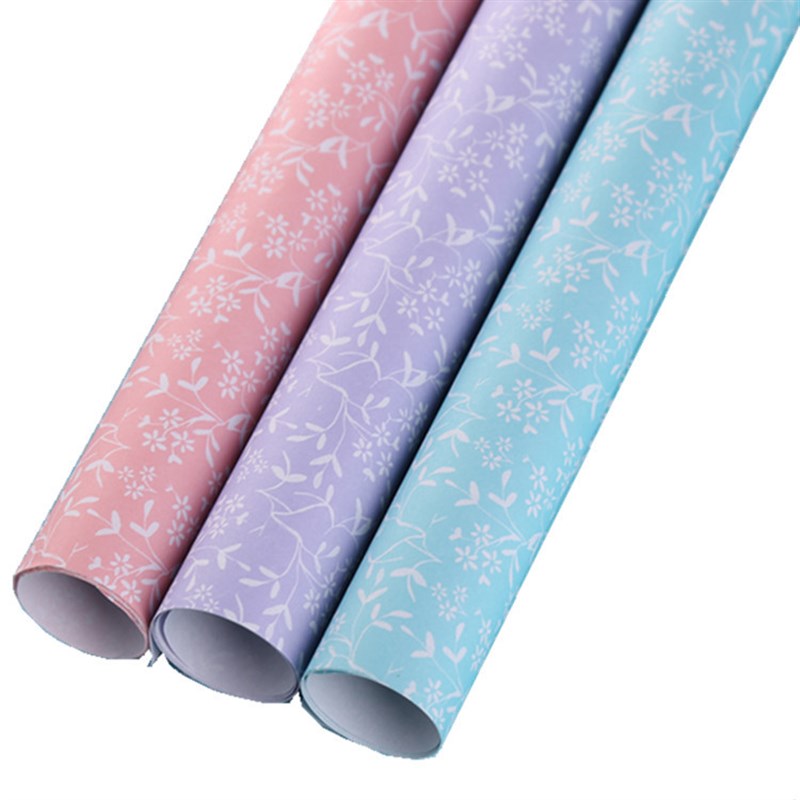 韩版花藤小清新礼品包装纸 包书纸 手工纸