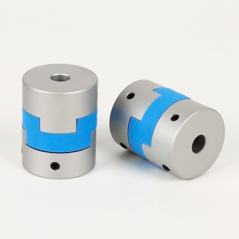 顶丝式十字环式联轴器 快拆型联轴器滑块式连轴器伺服电机通用