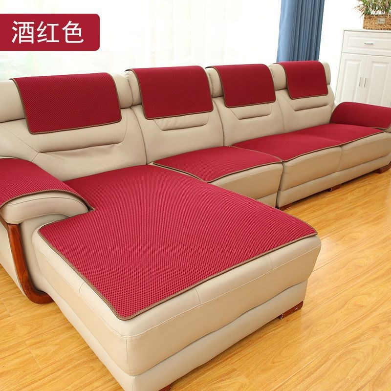 夏季沙发垫四季通用防滑家用垫子欧式皮沙发专用坐垫套罩