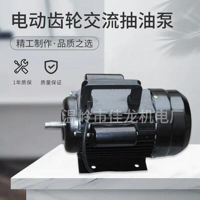 离心泵机油铝合金电动齿轮交流抽油泵WCB75750W