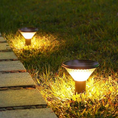 太阳能草坪灯室外庭院户外防水灯简约草地花园别墅家用led地插灯