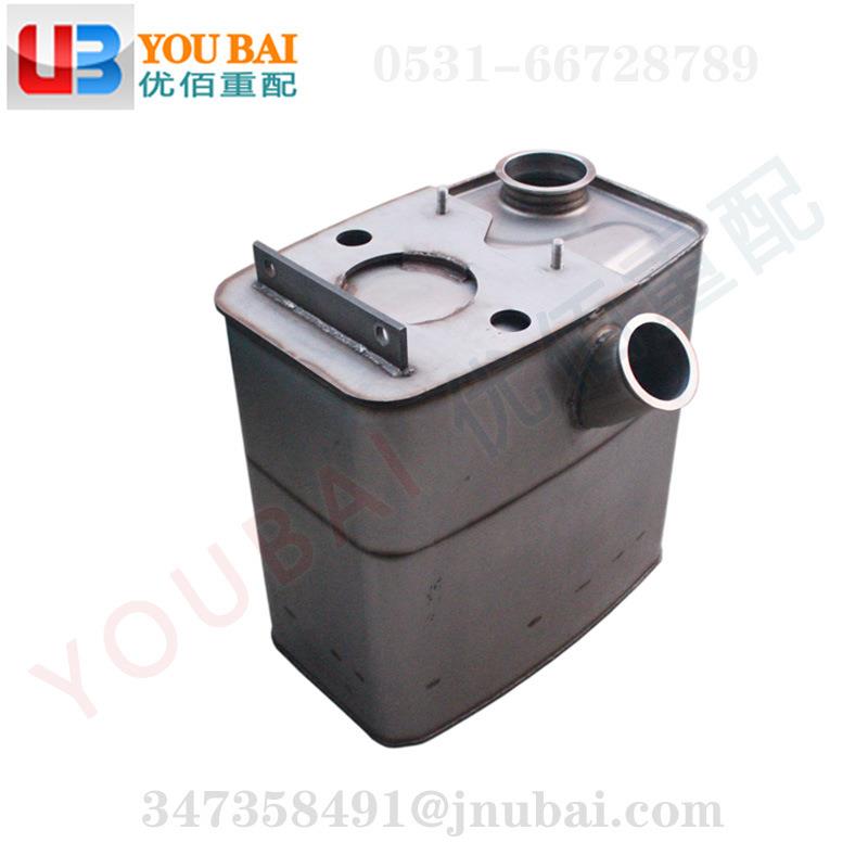 WG9925547438重汽曼MC11气助国V消声器总成汕德卡豪沃T7H消声器