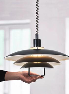 北欧丹麦Primus设计师客厅餐厅吧台多层圆形飞碟可升降伸缩PH吊灯