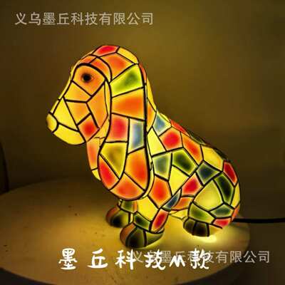 跨境魔幻幻彩奇异狗狗灯Cat Lamp-Dachshund Lamp-Bigfoot Lamp