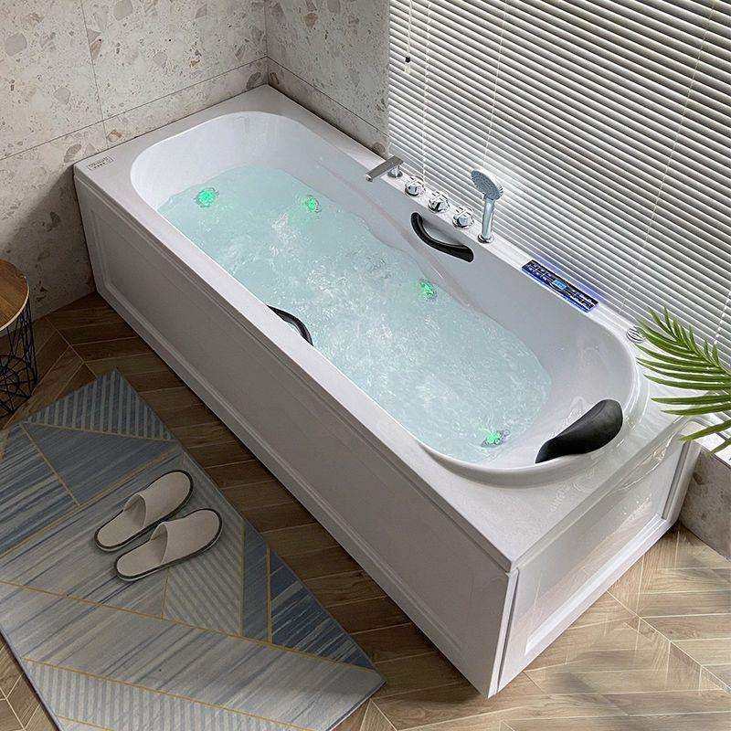 加厚亚克力浴缸小户型成人浴缸冲浪按摩恒温加热浴缸豪华智能浴盆