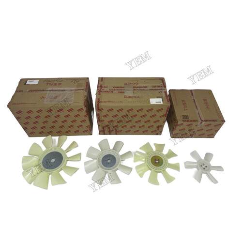 适用洋马风扇叶3TNA78 3TNB82 3TNB84 3TNC78 3TNC80 3TNE100
