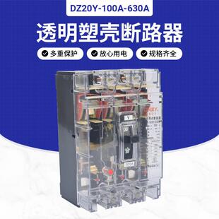 塑壳断路器 DZ20Y-100A 225A 400A 630A 1250A 1600A 空气开关