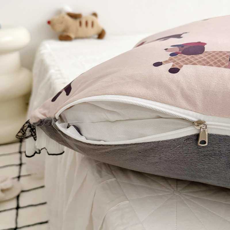 2025新款多巴胺床头靠垫靠背榻榻米床沙发大靠枕网红靠垫跨境代发