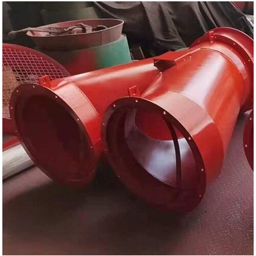 聚仁矿用分风器局部通风机分风器CZFF-800铁质分风器设备