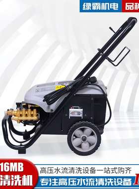 厂家供应便携轮式拖动式高压铸铜泵头洗车机 LT-16MB 冷水清洗机