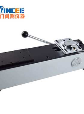 AMH-1000手动卧式测试台 卧式测试机架1000N负荷
