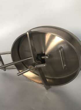 高压不锈钢椭圆形人孔里外镜面抛光内开 sanitary manhole