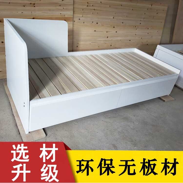 木之缘全实木福勒克沙发床两用推拉抽屉储物伸缩床白色定 制小户
