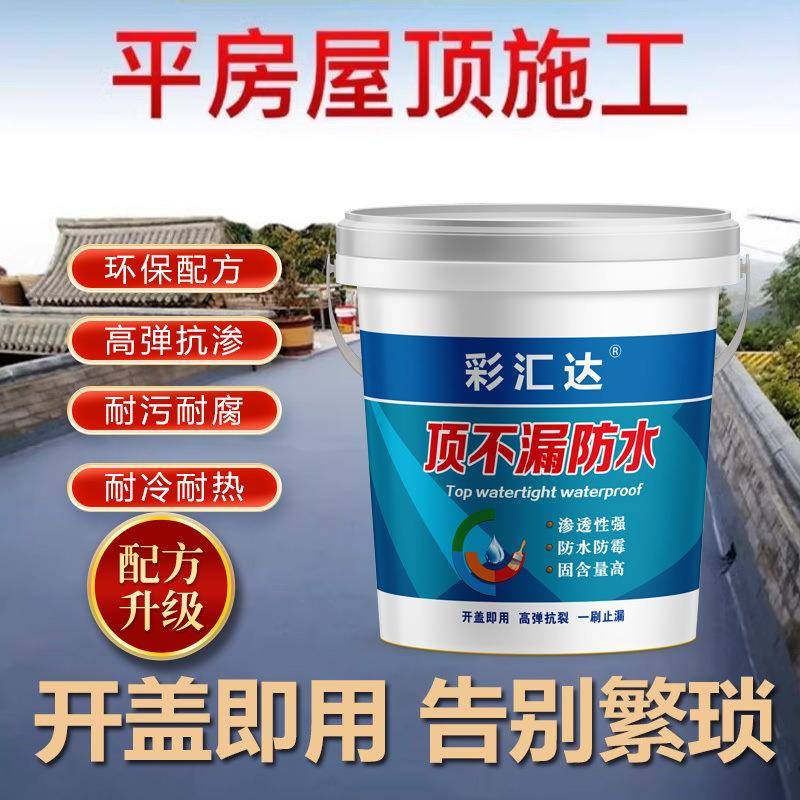 防水补漏王屋顶墙面裂缝漏水防水材料楼顶防水胶聚氨酯防水涂料