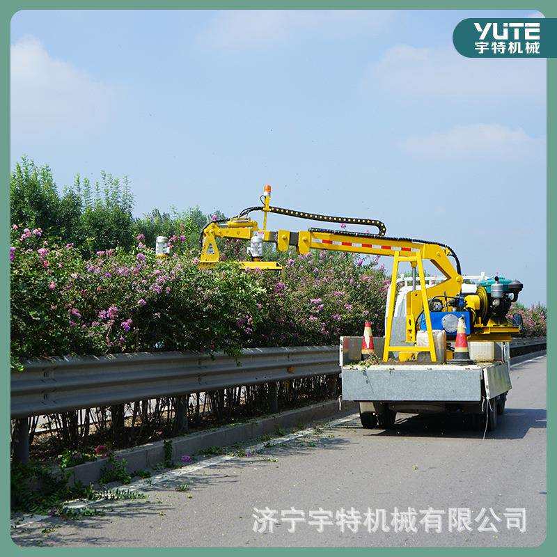 绿篱修剪机道路中央划分带修剪车全自动树木高枝修剪设备