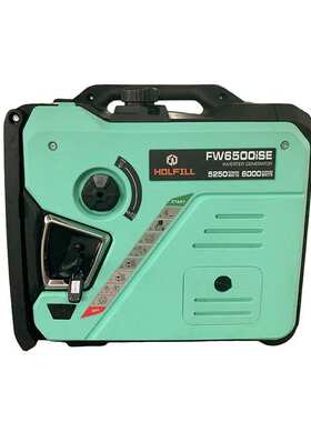 5千瓦110v便携式静音汽油发电机220v家用永磁电动遥控FW6500ISE