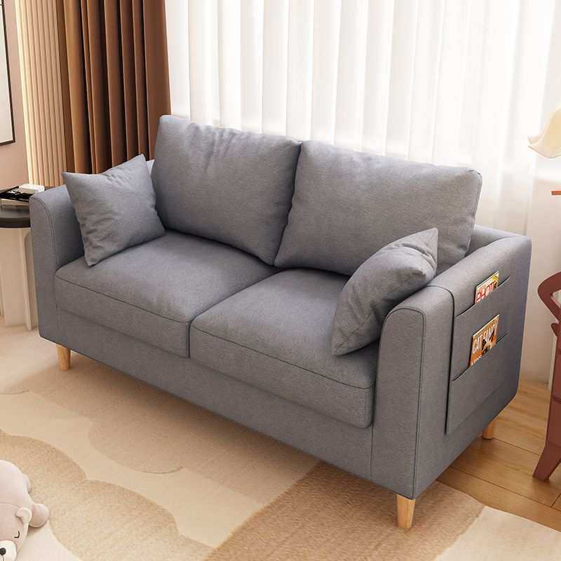 沙发客厅出租房屋简约现代网红公寓卧室简易双三人布艺小户型沙发
